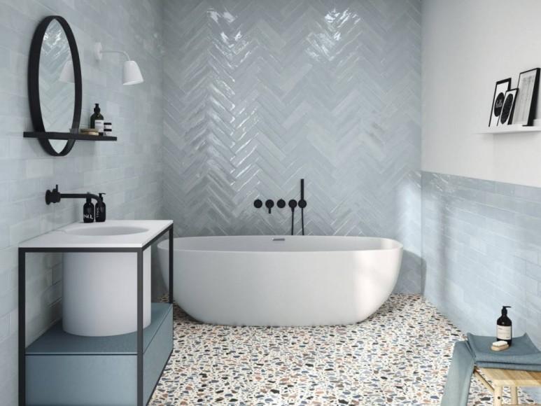 Blue Bathroom Tiles