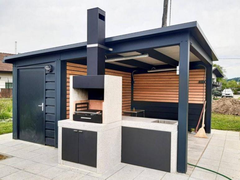 Outdoor Kitchen Grill