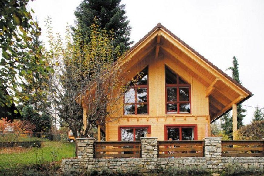 Modern Log Cabin