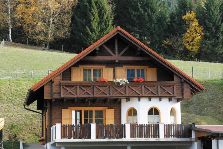Modern Wooden House
