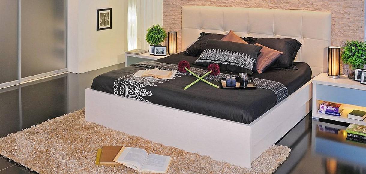 White Bed