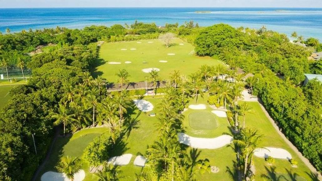 Kuredu Island Resort Boasts a Beautiful Golf Course