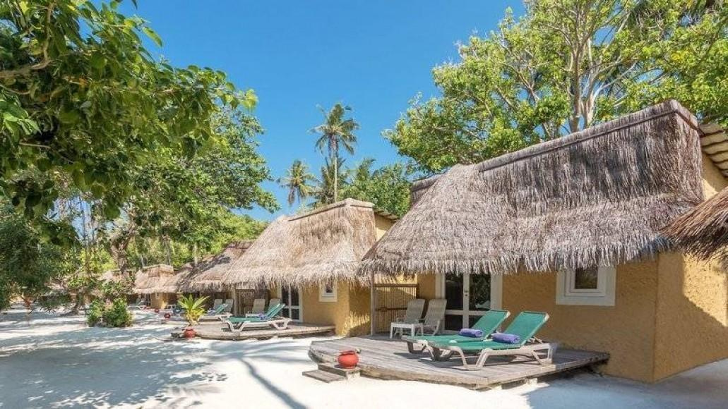 Charming Beach Bungalows on Kuredu Island
