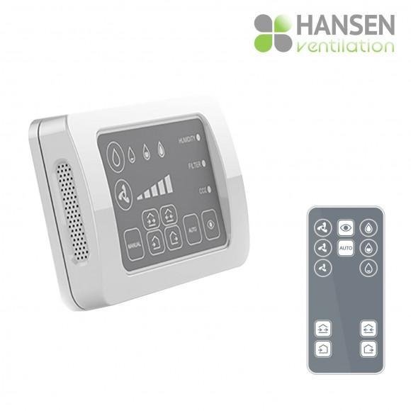 Remote Control and Thermostat for a Local Heat Recovery Ventilator