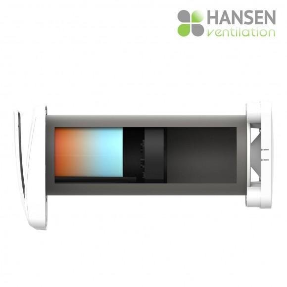 Cross-Section of a Heat Recovery Ventilator