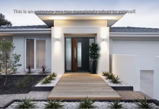Aluminium doors
