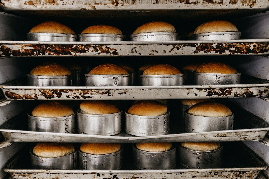 industrial oven baking